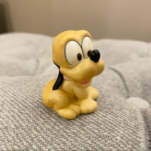 Vintage Disney Pluto ceramic figure 2”